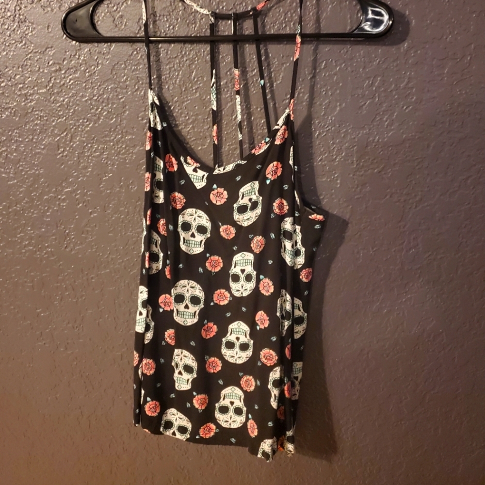 Sugar skull camisole